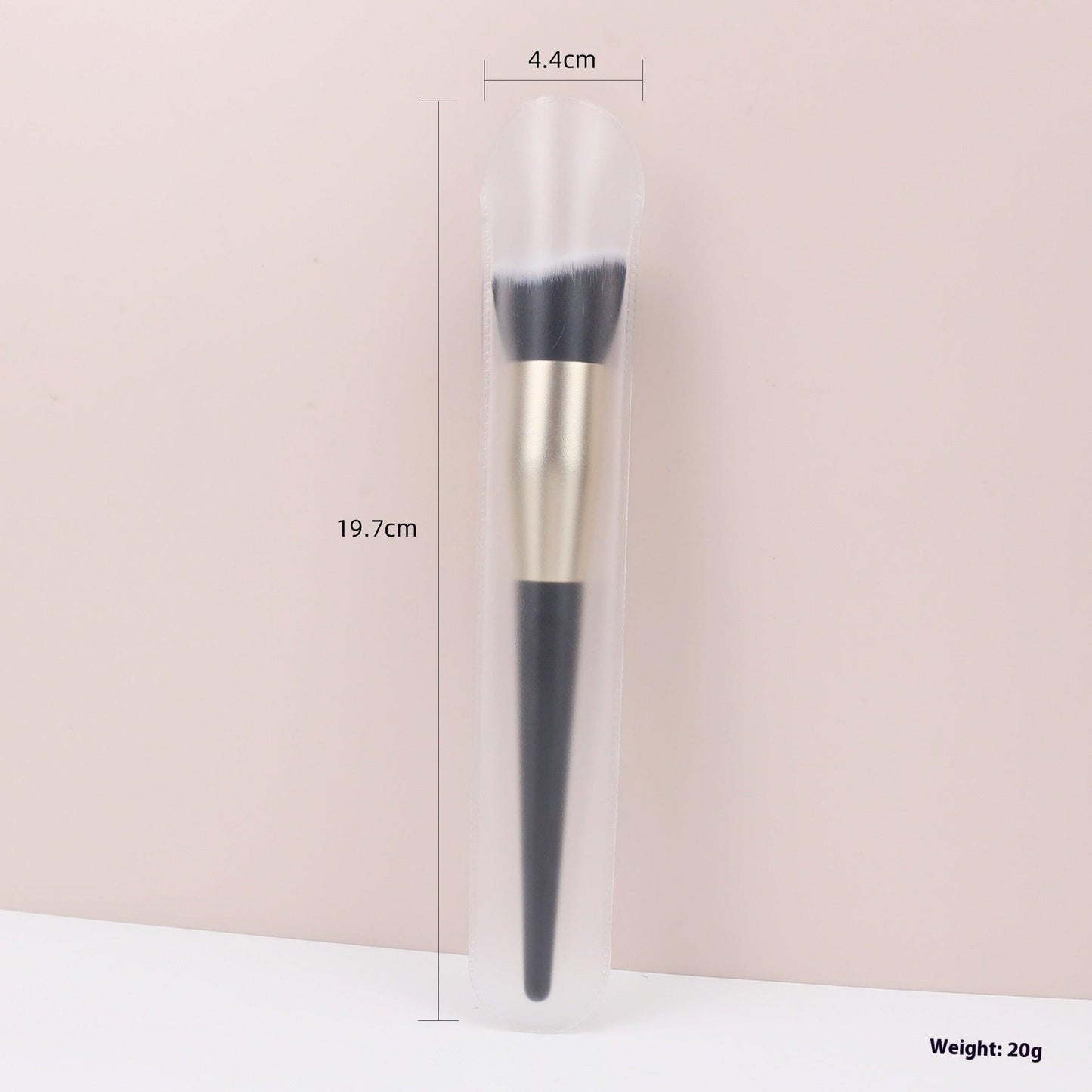 Single Foundation Brush Oblique Flat Head Smear-proof Makeup.