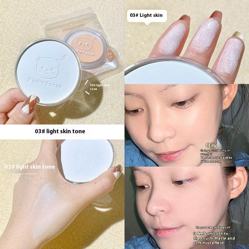 Wet And Dry Student Powder Makeup.