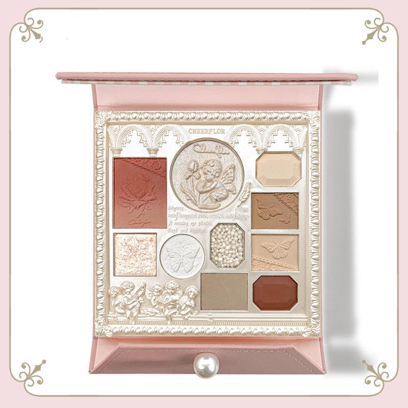 Eye Shadow Powder Blusher Highlight All In One Plate.