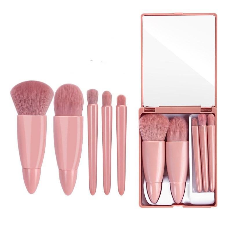 5Pcs Makeup Brushes Tool Set Cosmetic Powder Eye Shadow Foundation Blush Blending Make Up Brush.