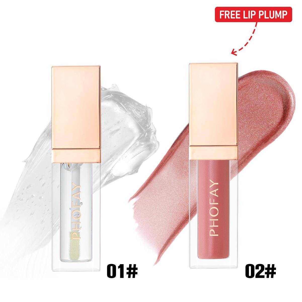 PHOFAY Ultra-Glossy Lip Gloss Set.