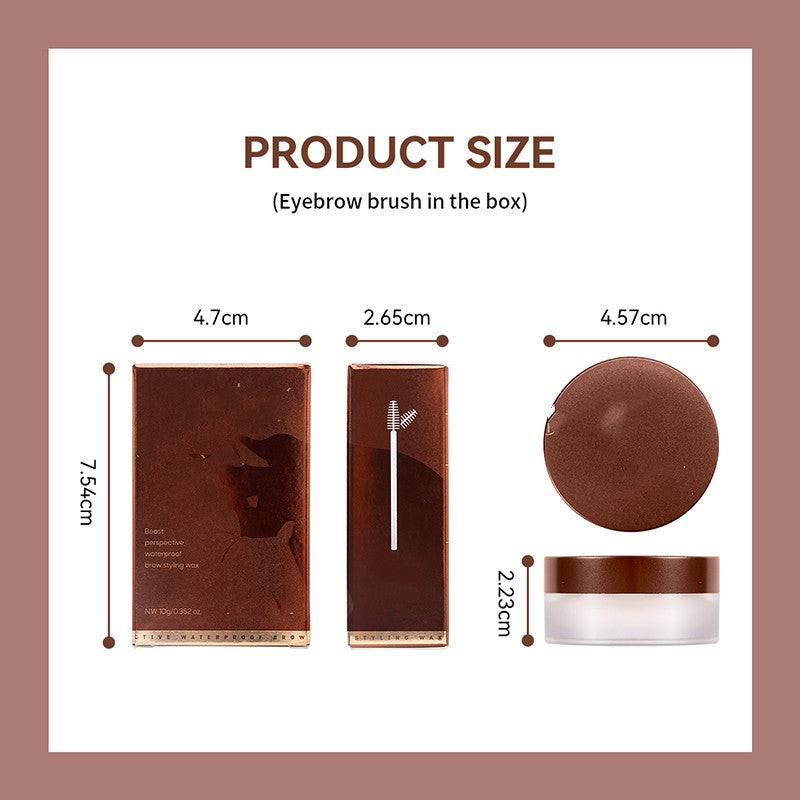 Eyebrow Styling Cream Waterproof Quick Dry Natural.