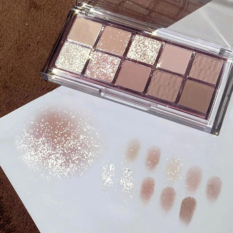Earth Matte Ten Color Eyeshadow Palette.