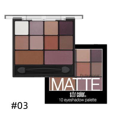 Eyeshadow Palette Pumpkin Smoky Makeup Nude Makeup Europe And America.
