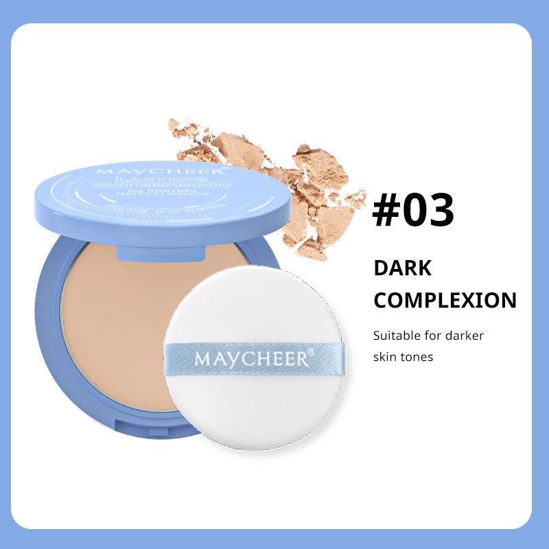 Beauty Powder Waterproof Repair Natural Concealer Long-lasting Finishing Oil Control.