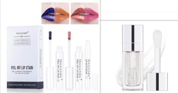 Tear-off Lip Gloss Non-fading Matte Lipstick.