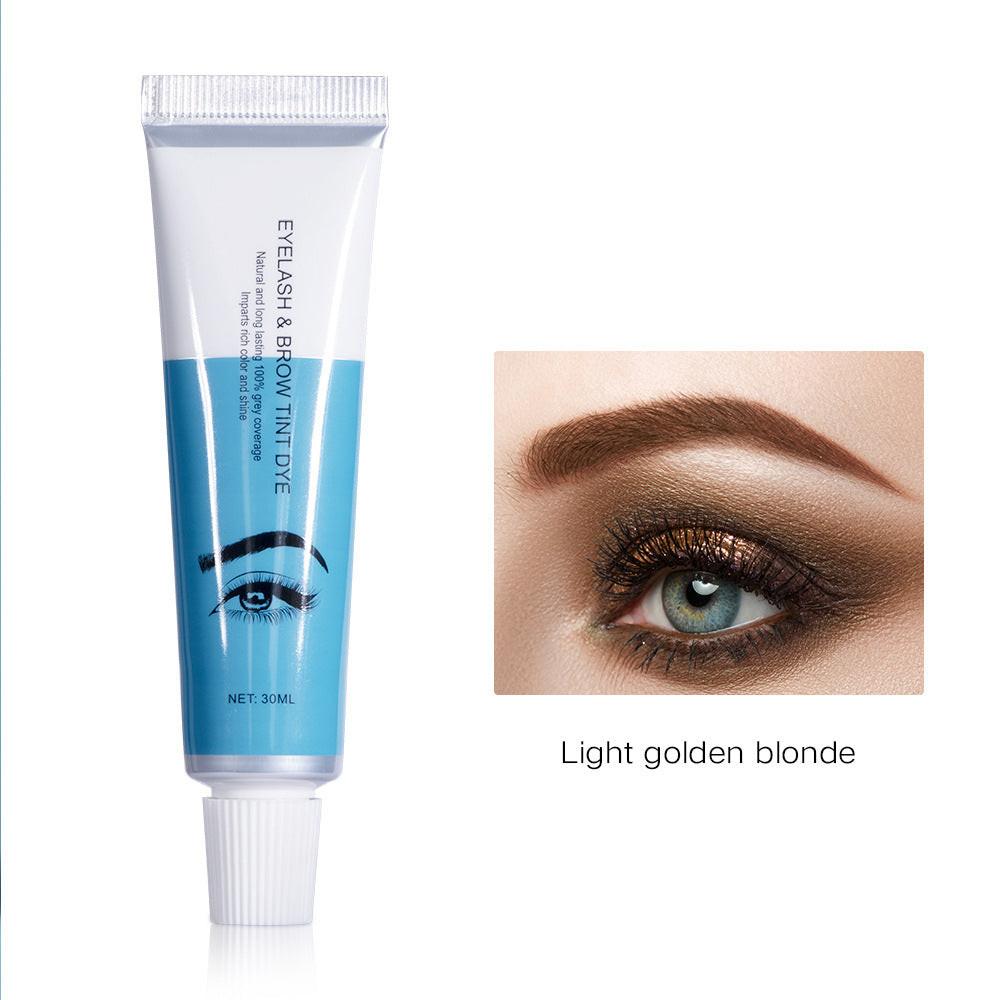 Eyebrow Eyelashes Ran Color Paste Suit.