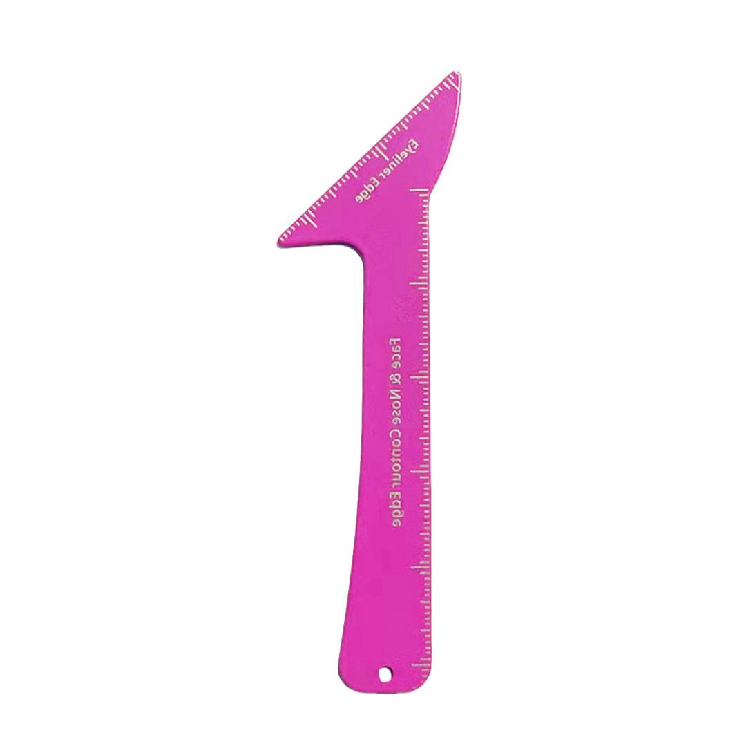 3 In 1 Eyeliner Stencils For Hooded Eyes, Reusable Eyeliner Stencils Tool, Multi-purpose Makeup Tool For Winged Eyeliner, Defined Eyebrows, Face Contour For Real Beginners Techniques.