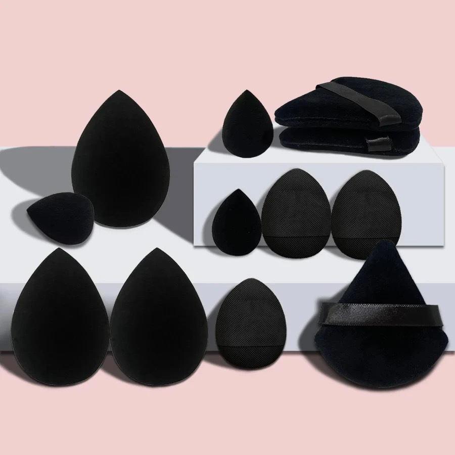 12 PCs Makeup Sponge Dry Wet Use Face Powder.