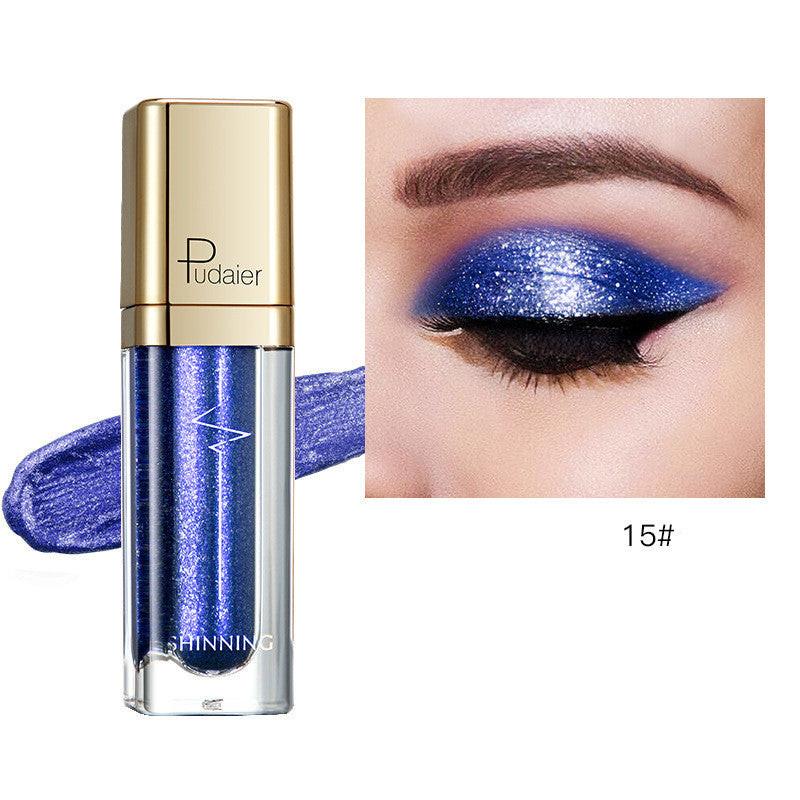 18-color glitter eyeshadow.