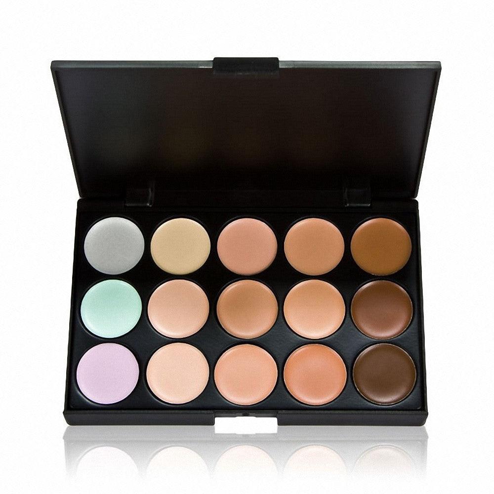 Simple Ladies Makeup 15 Color Concealer.