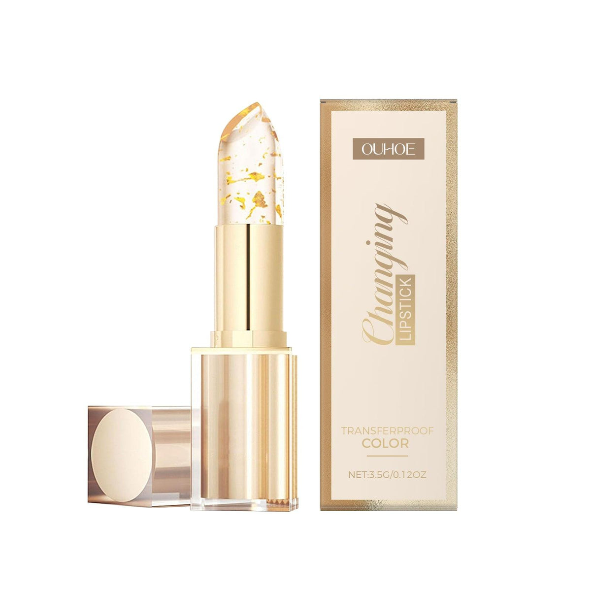 Transferproof Color Changing Lipstick.