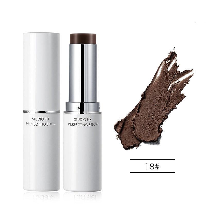 18 Colors Contour Stick Finishing Makeup Highlight Cover Dark Circles Acne Marks Brighten Stick Foundation.