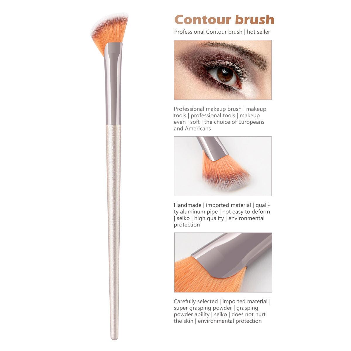 Single Finger Belly Shading Brush Makeup Brush Tool.
