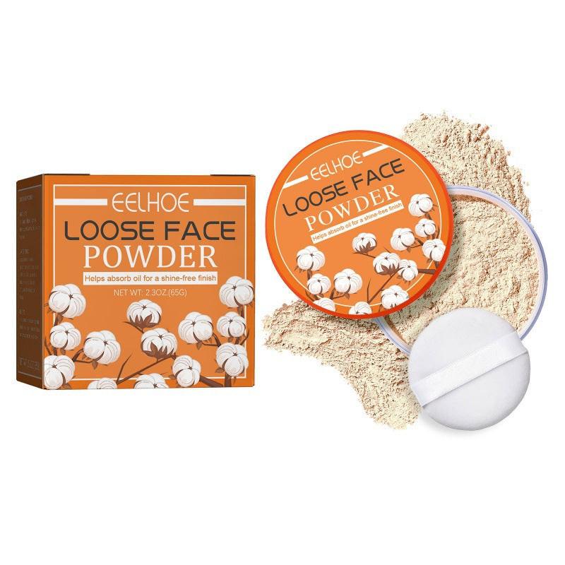 Waterproof And Sweat-proof Smear-proof Makeup Lightweight Finishing Powder.