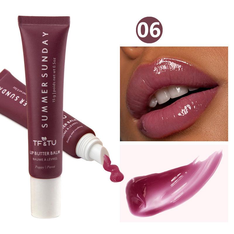 Polypeptide Lip Gloss Yellow Oil Moisturizing.