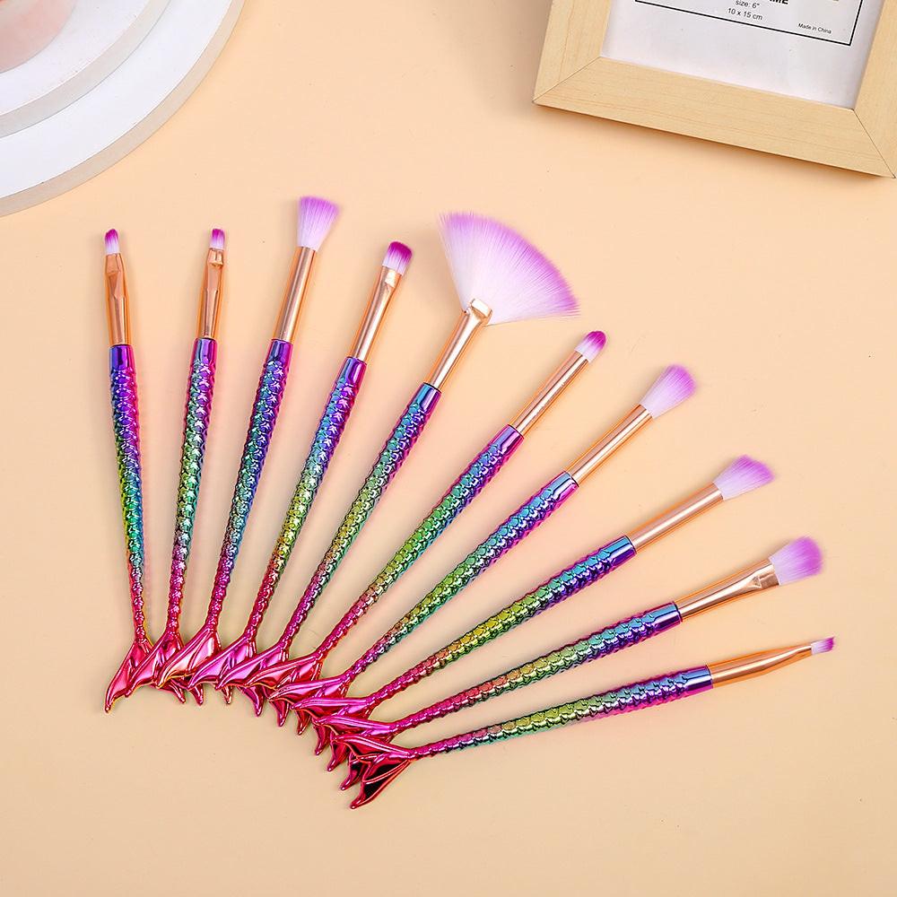 Loose Powder Eye Shadow Brush Fiber Hair Makeup Tool Cross-border E-commerce One Drop Shipping.