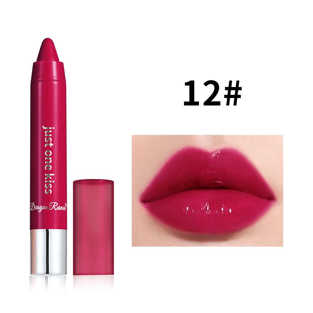 Solid Moist Lipstick Crayon Lipstick.