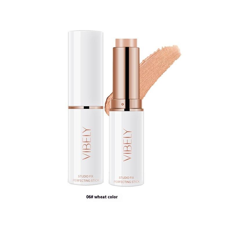Three-dimensional Double-headed Highlight Contour Stick Facial Concealer Dark Circles Acne Marks Concealer Pen.