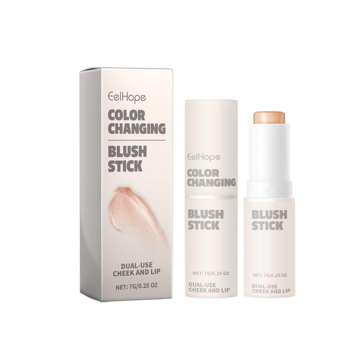 Natural Light And Long-lasting Easy-to-apply Multi-purpose Blush Stick.