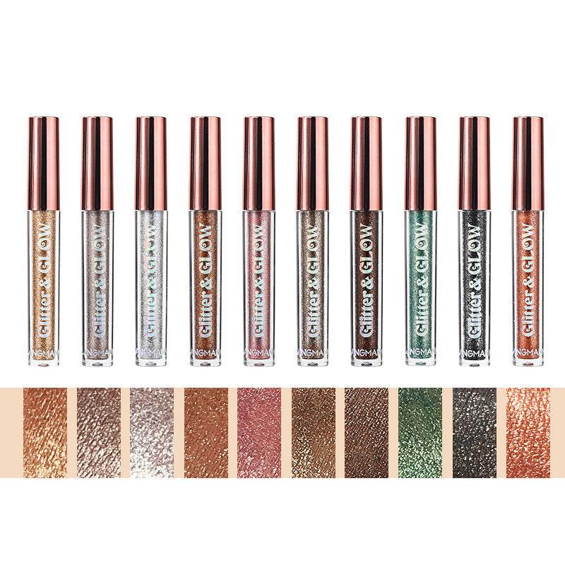 Diamond Shine Liquid Eye Shadow 10 Sets.