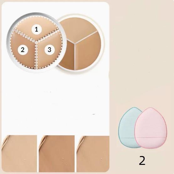 Do Not Pick Up Skin Dark Circles Acne Mark Spot Tattoo Three-color Concealer.