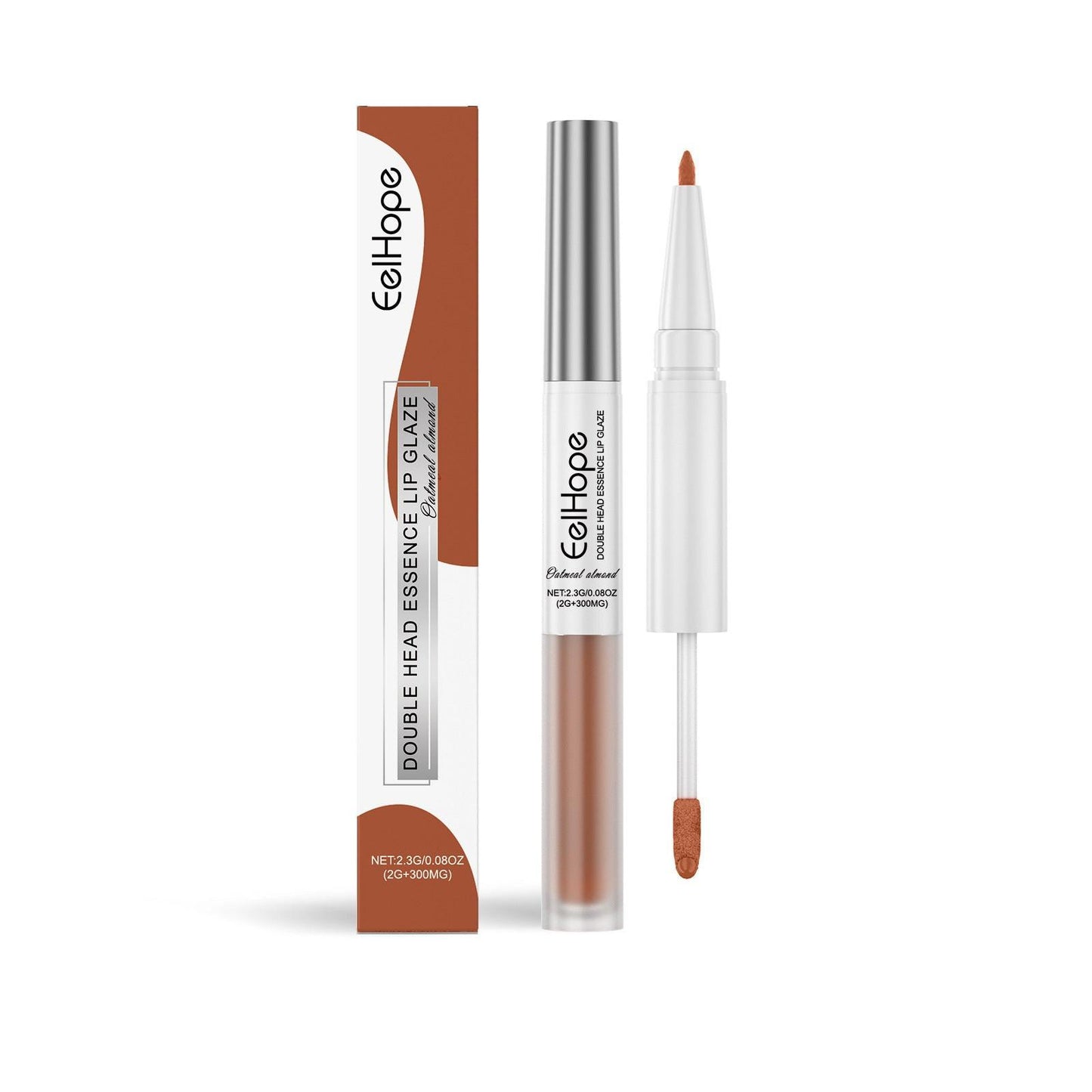 Double-headed Lip Liner Lip Lacquer Pen Two-in-one.