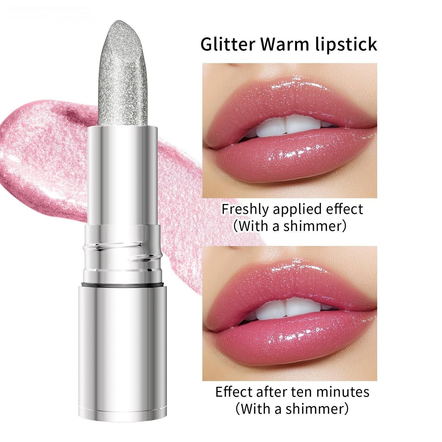 Pearl Temperature Change Lipstick Nourishing Moisturizing.