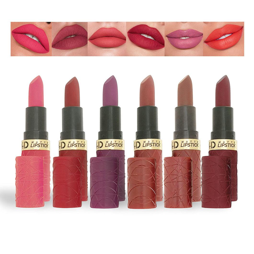 6-pack Matte Finish Lipstick Lasting.