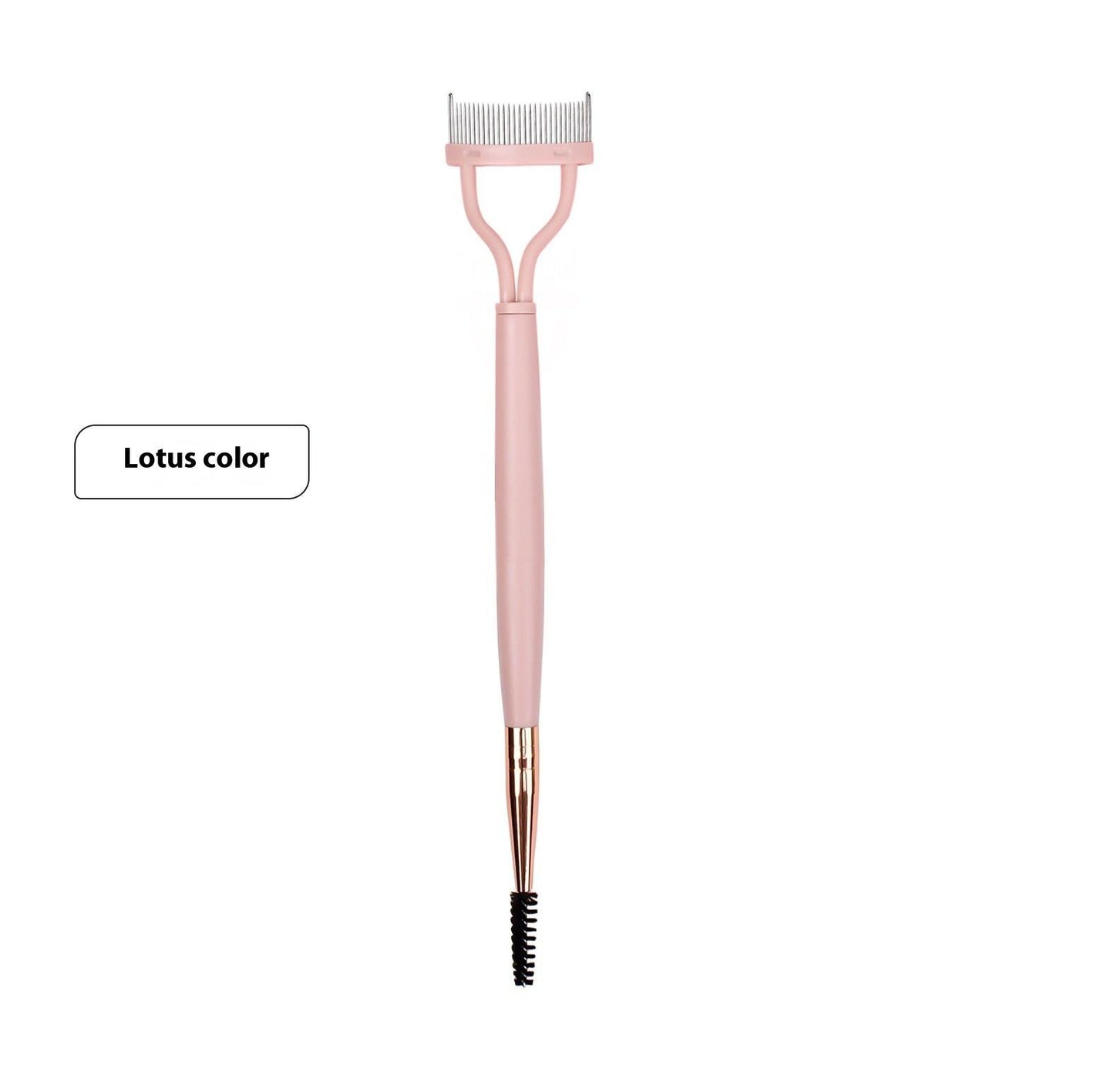 Steel Tooth Double Head Brow Groomer Mascara Brush Tool.