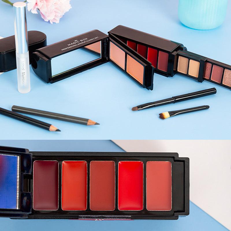 Beauty Kit Eye Shadow Blush Lipstick Kit.