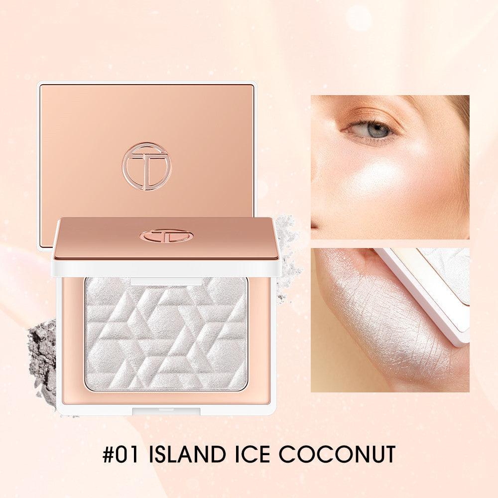 Star Shattered Glitter Highlighter Face Makeup Blush.