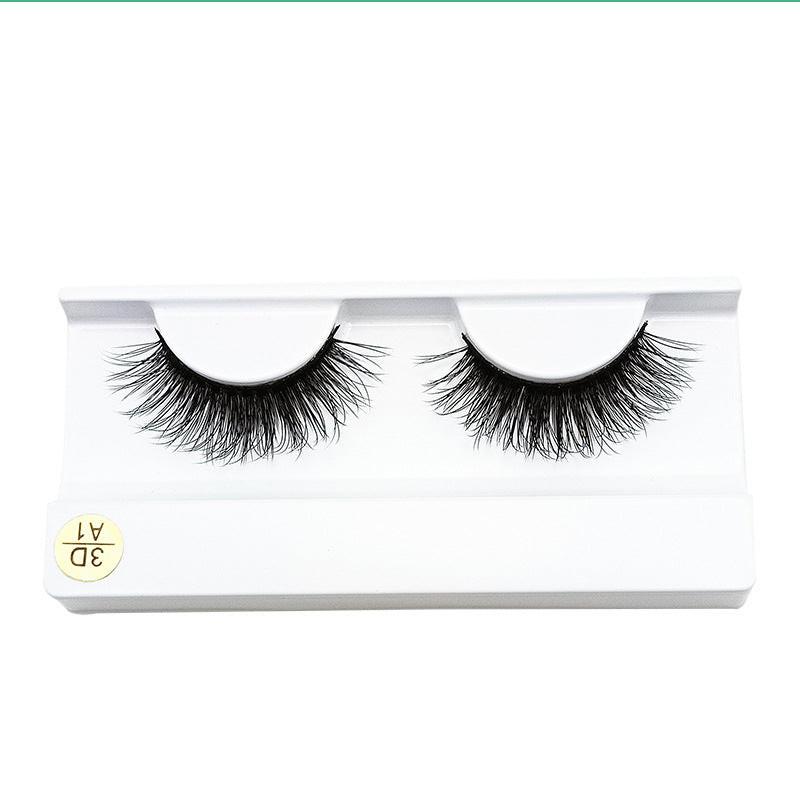 One-pair Package False Eyelashes Soft Three-dimensional Multi-layer Natural.