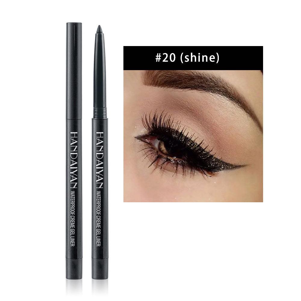 20 Color Cat Eye Makeup Waterproof Neon Colorful Liquid Eyeliner Pen Make Up Comestics Long-lasting Black Eye Liner Pencil.
