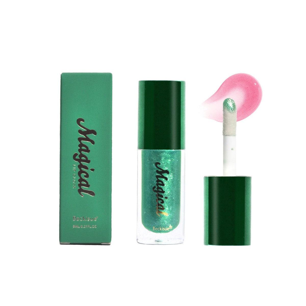 Color-changing Lip Gloss Moisturizing Glossy Glass.