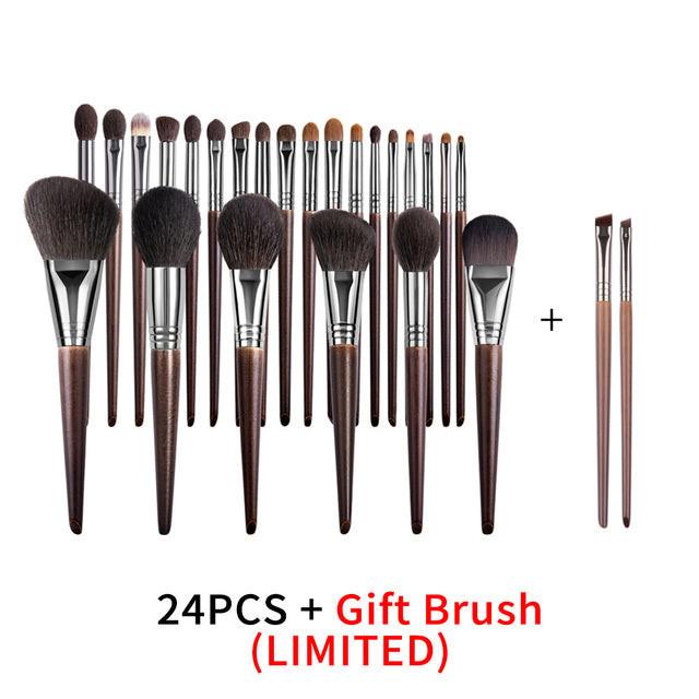 Natural Makeup Brushes Set Eyeshadow Make Up Brush Goat.