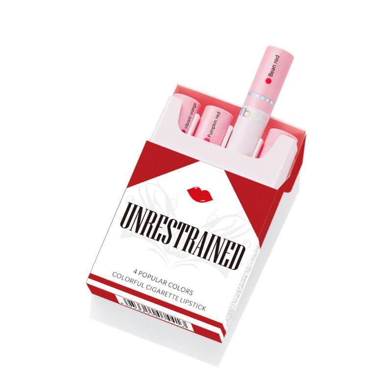 Cigarette Lipstick Set Velvet Matte Easy To Color.