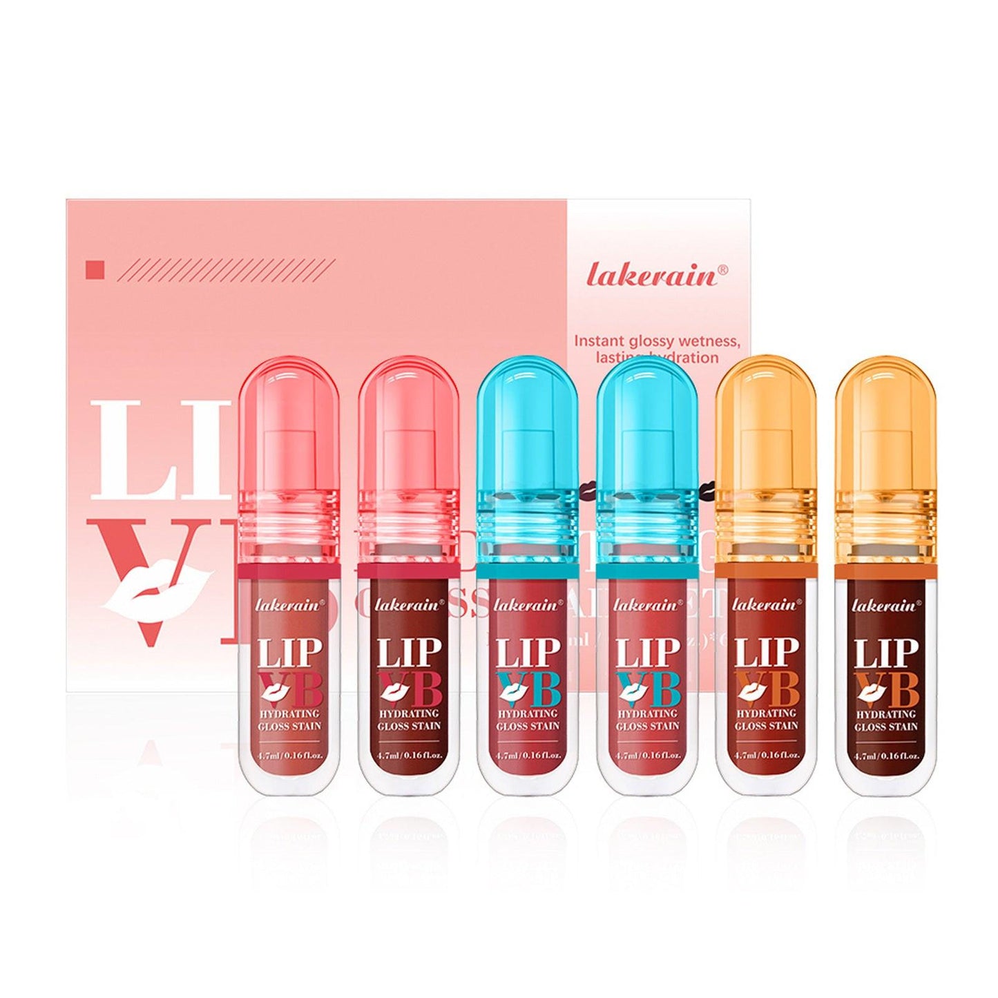 Nourishing, Hydrating And Moisturizing Lip Moisturizing Lip Gloss Suit.