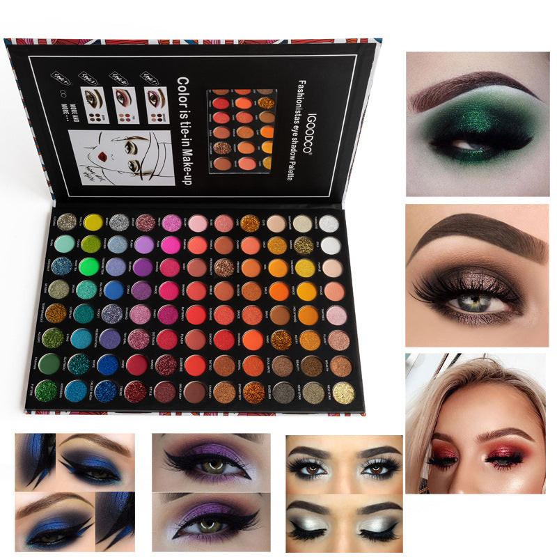 88 Colors Eye Shadow Pearlescent Matte Mix Pack.