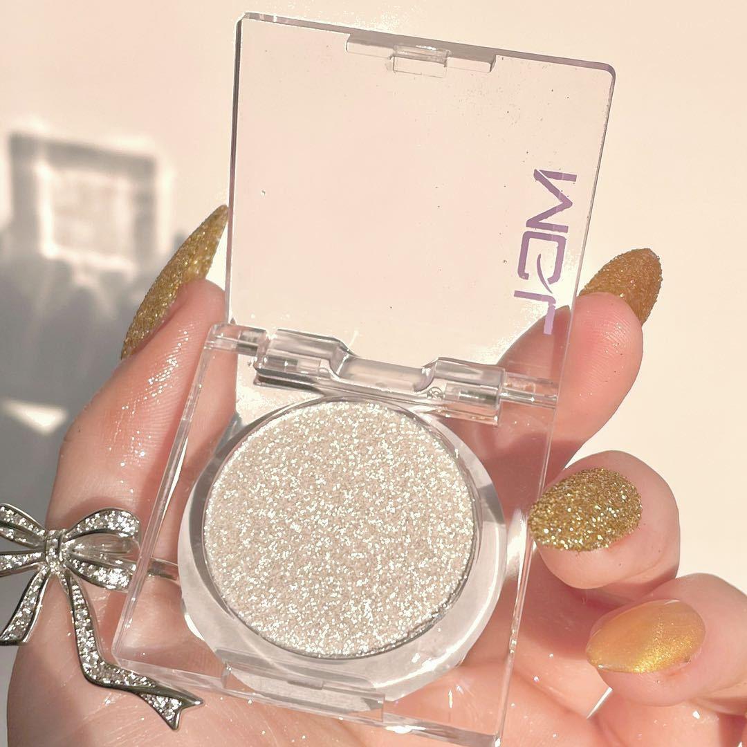 Cowherd And Weaver Girl Monochrome Sequin Eyeshadow Palette Glitter.