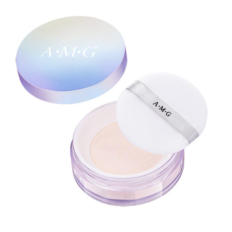 Oil Control Face Powder Makeup Waterproof Sweat-proof Long Lasting Smear-proof.