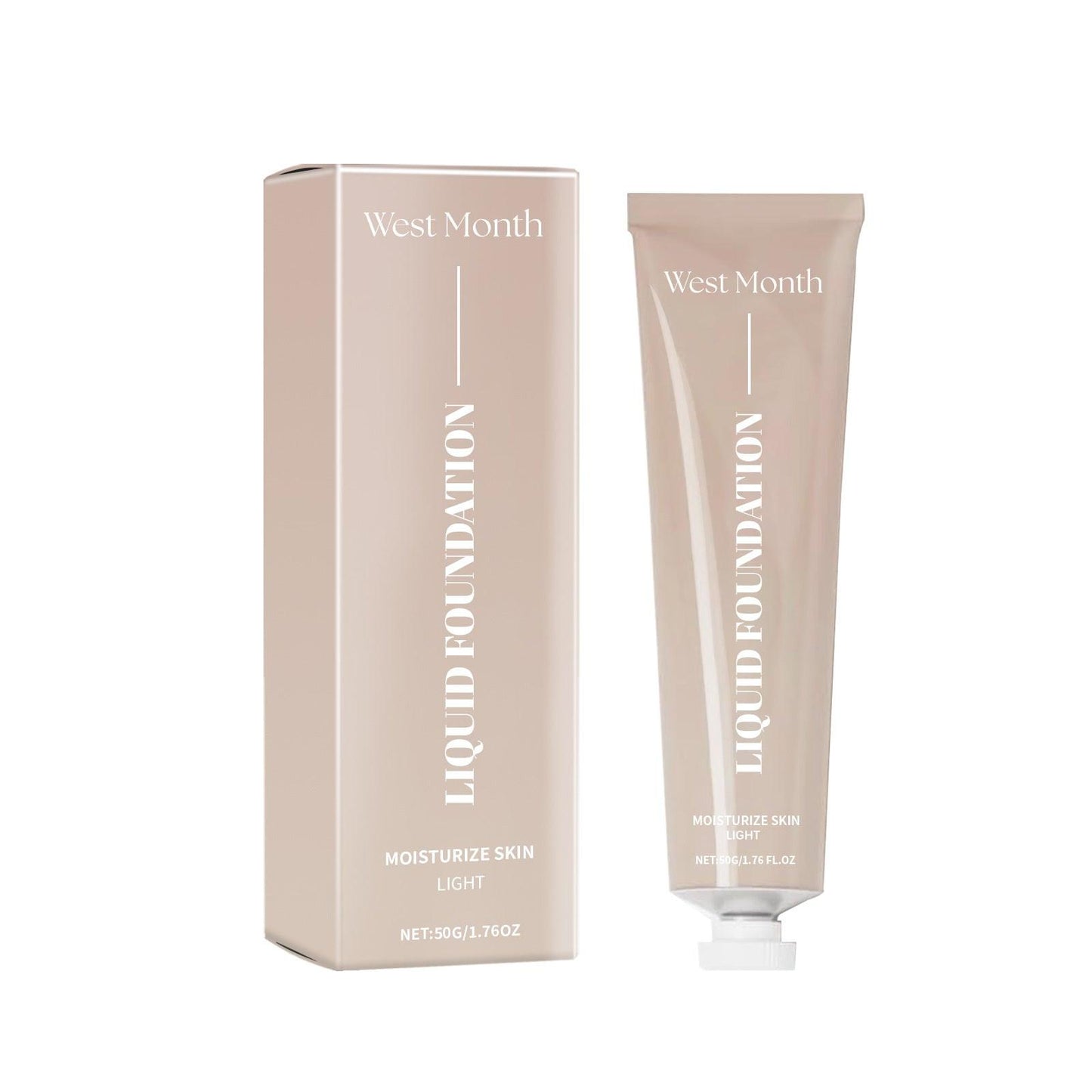 Moisturizing Liquid Foundation Long Lasting Smear-proof Makeup.