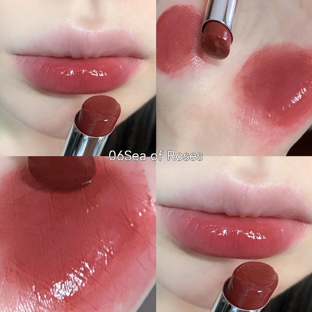Smooth Glossy Lipstick Color Mirror.