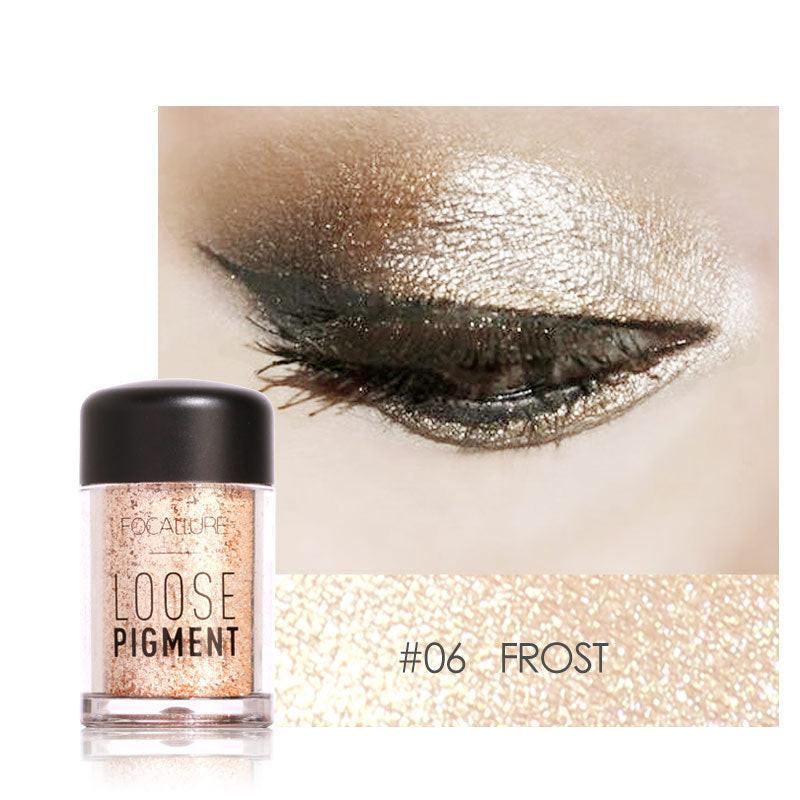 Colorful Pearlescent Glitter Eye Shadow.