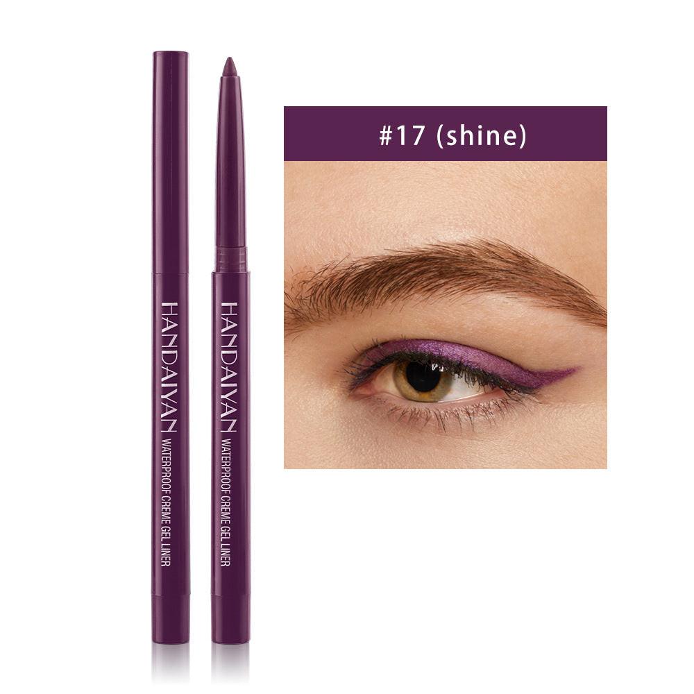 20 Color Cat Eye Makeup Waterproof Neon Colorful Liquid Eyeliner Pen Make Up Comestics Long-lasting Black Eye Liner Pencil.