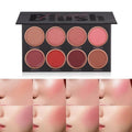 Makeup Eight-color Blush High Disc Brighten Skin Tone.