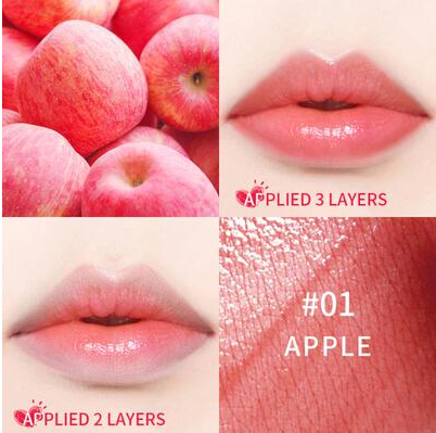 Moisturizing Liquid Lip And Cheek Dual-use Rouge Is Not Easy To Fade Lipstick Glaze Mirror Water Light.