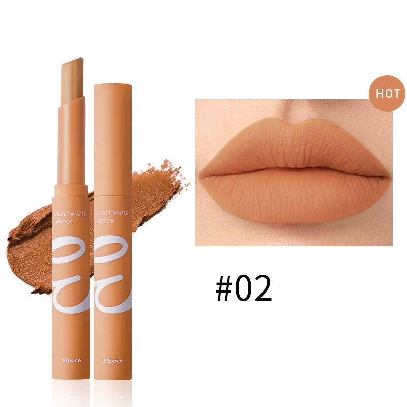 Not Easy To Dip Cup Color Velvet Matte Lipstick.