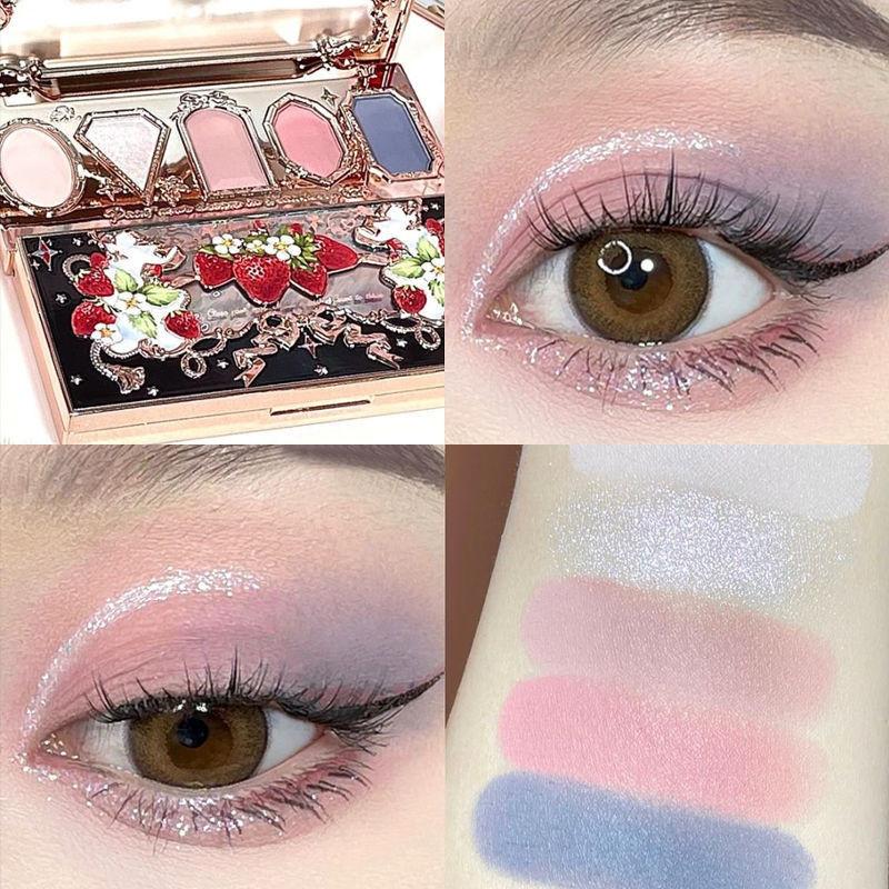 Eye Shadow Palette Strawberry Student Sensual Earth Color Niche.