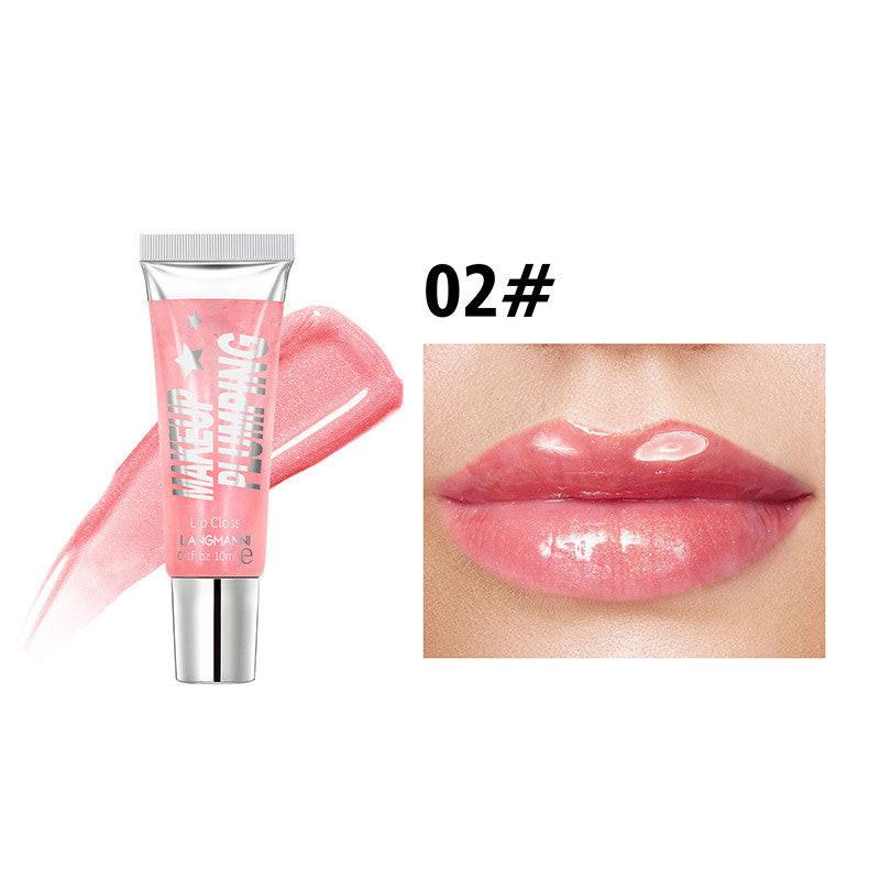 Transparent Lip Gloss Lotion Plump And Moisturize Lips.